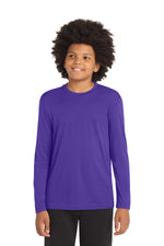 Sport-Tek ®  Youth Long Sleeve PosiCharge ®  Competitor™ Tee. YST350LS