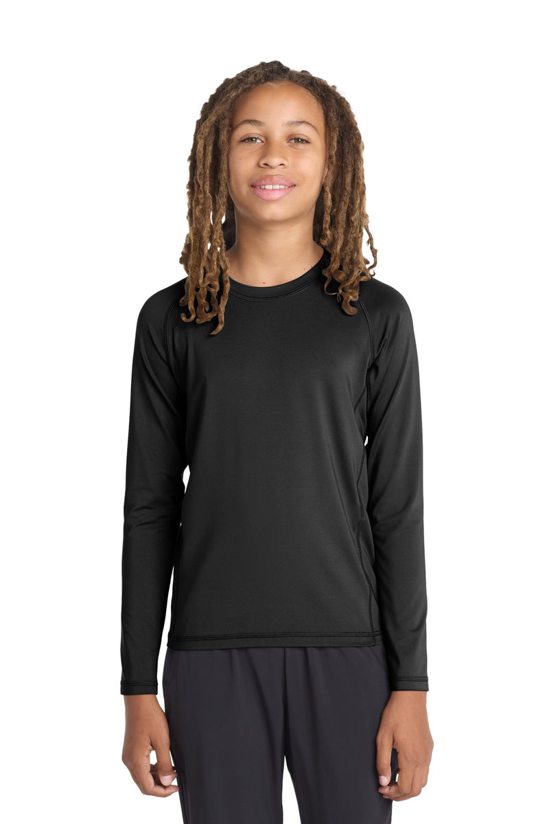 Sport-Tek  ®  Youth Long Sleeve Rashguard Tee. YST470LS