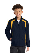 Sport-Tek ®  Youth Colorblock Raglan Jacket. YST60