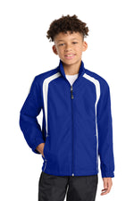 Sport-Tek ®  Youth Colorblock Raglan Jacket. YST60