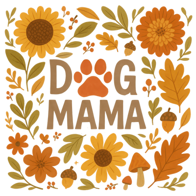 autumn-boho-flowers-dog-mama