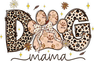 DOG MOM stars and spots
