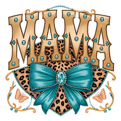 MAMA ANIMAL PRINT BOW