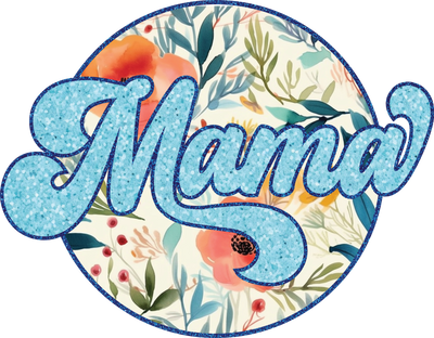 mom colorful flowers