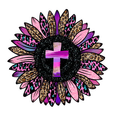 floral cross