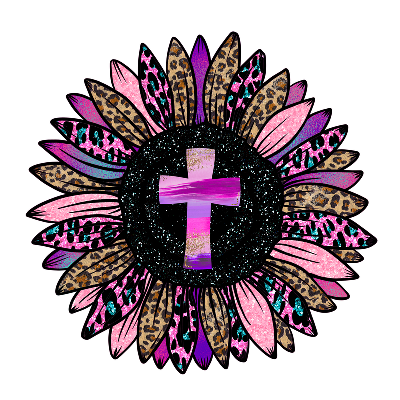 floral cross