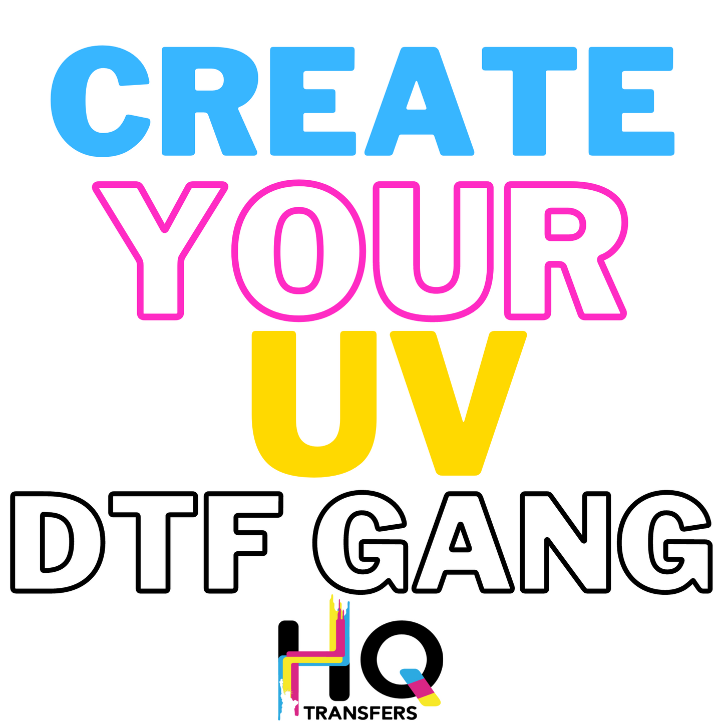 Create Your Uv DTF Gang