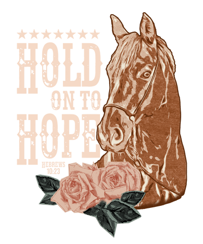 hold on to hope brown horse