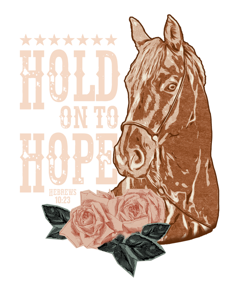 hold on to hope brown horse