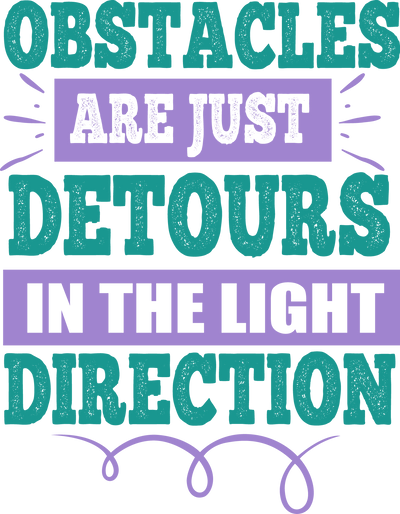 obstacles are just detours in the light direction