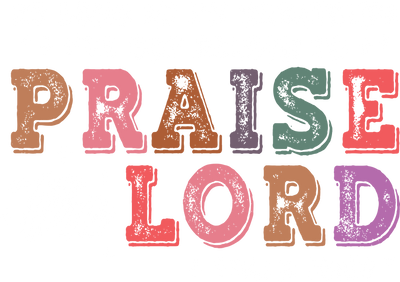 praise the lord white color