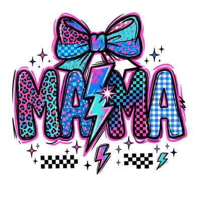 retro-mama-bow-checkered-retro