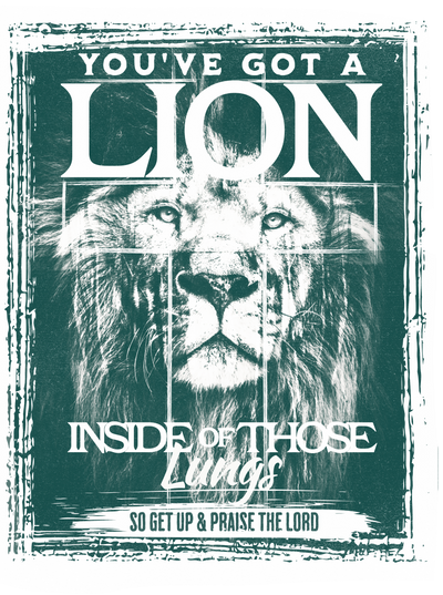 youve_got_a_lion_dark_teal_distressed