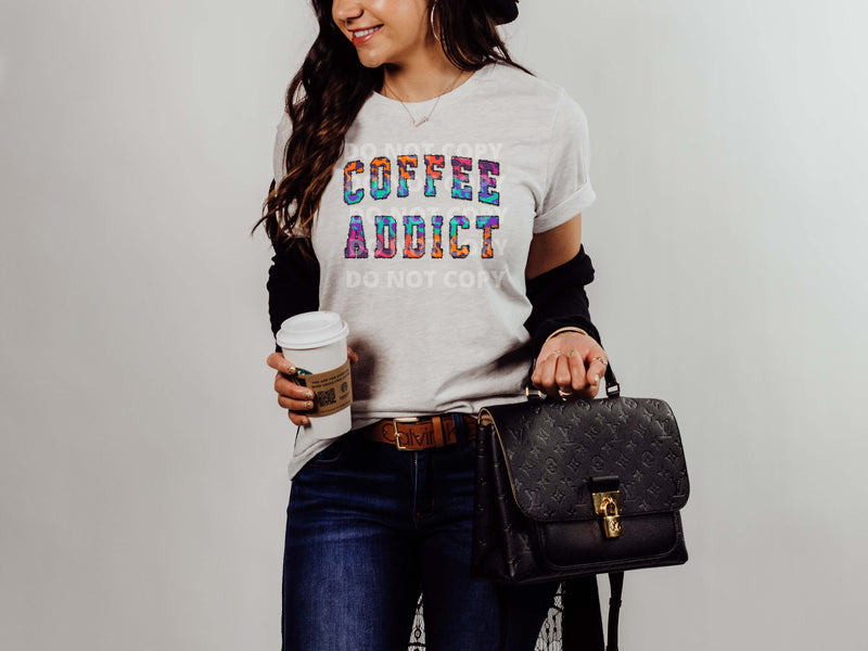 COFFEE ADDICT-NEON LEOPARD